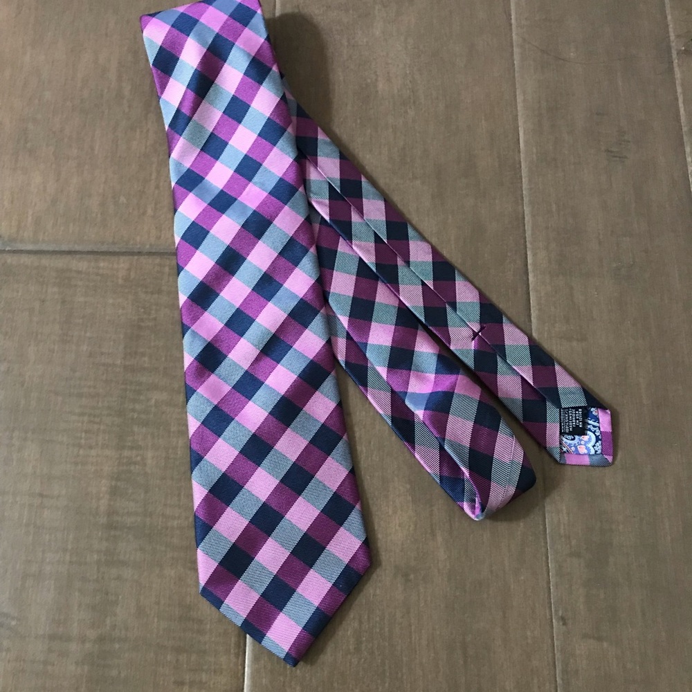 Ted Baker tie checker checker time